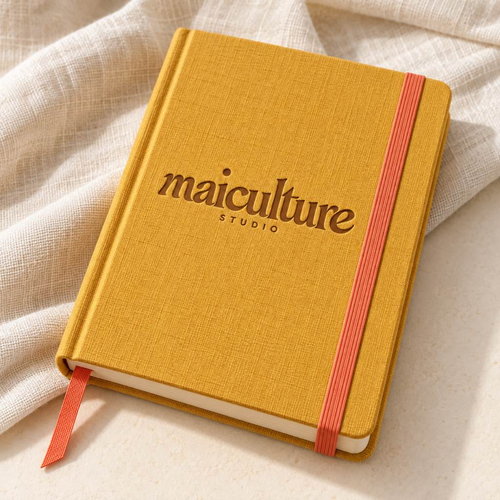 Ideas Begin Notebook — Marigold
